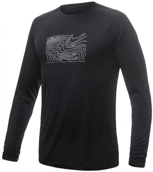 Sensor Merino Air Pt Locate pánské triko dl.rukáv černá M