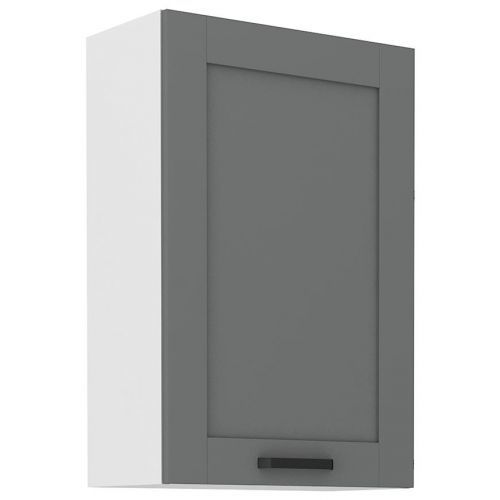 Kuchyňská skříňka Luna dustgrey/bílá 60G-90 1F