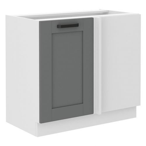 Kuchyňská skříňka Luna dustgrey/bílá 105 ND 1F BB