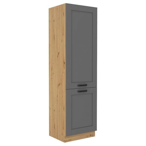Kuchyňská skříňka Luna dustgrey/artisan 60LO-210 2F