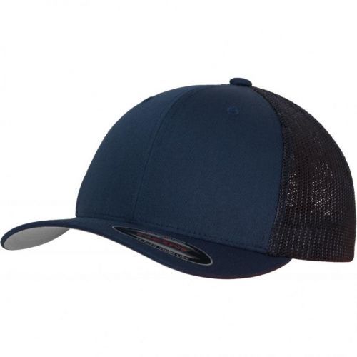 Kšiltovka Flexfit Mesh Trucker - navy, S/M