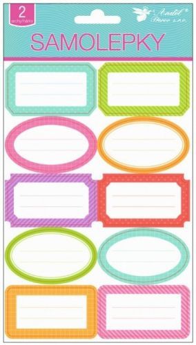 Anděl Samolepicí jmenovky 15016