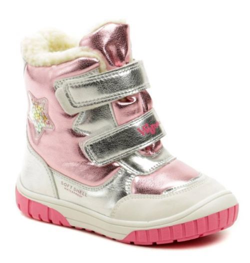 Wojtylko 1Z23030 růžové dětské zimní boty