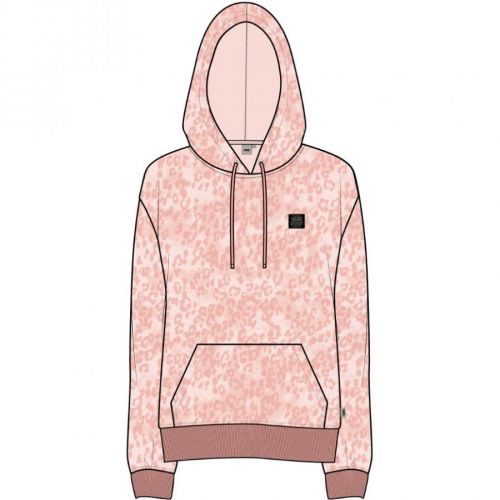 Dámská mikina Vans Cheetah Dye Hoodie Velikost: L / Barva: růžová