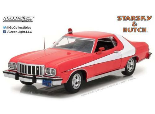 Greenlight Collectibles | Starsky & Hutch - Diecast Model 1/24 1976 Gran Torino