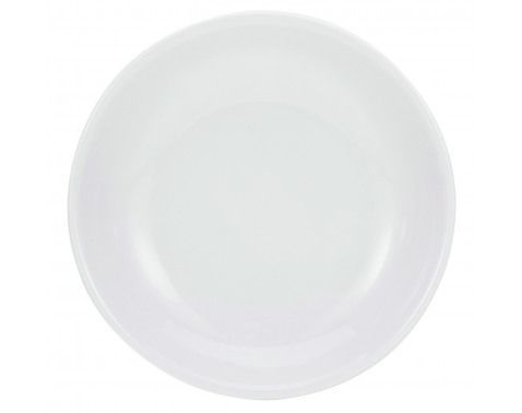 Mělký talíř Bistrot 25 cm, bílý