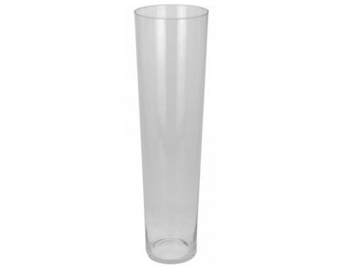 Skleněná váza 70 cm