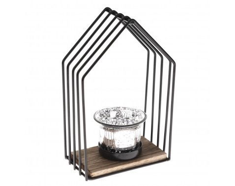 Svícen domeček, 18 cm