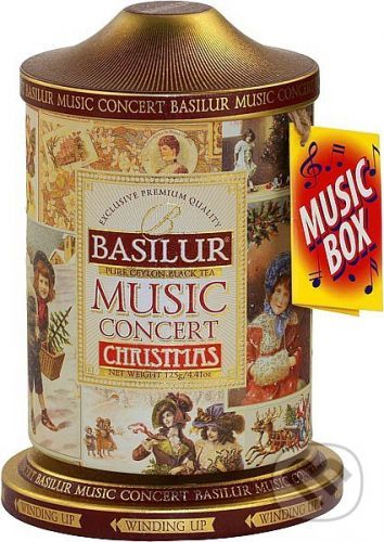 BASILUR Music Concert Christmas plech 100g