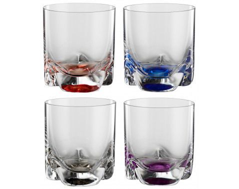 Sklenice na whiskey sada (4 ks), 280 ml