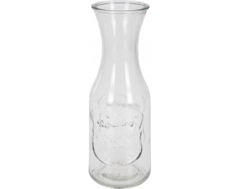 Skleněná karafa 1 l, 27,5 cm