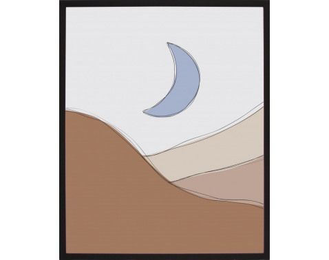 Rámovaný obraz Krajina I, 40x50 cm