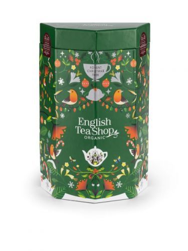 English Tea Shop Adventní kalendář Strom 25 pyramidek BIO