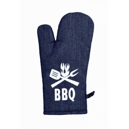 Chňapka kuchyňská, Jeans BBQ, šedomodrá