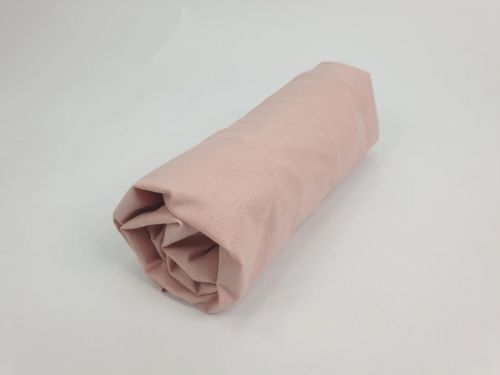 Bavlněné prostěradlo - starorůžové Dusty pink 160x80 cm