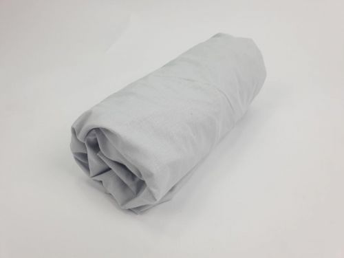 Bavlněné prostěradlo - šedé Grey 160x80 cm