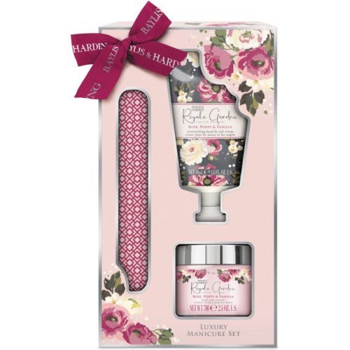 Baylis & Harding Royale Garden Rose, Poppy & Vanilla dárková sada (na ruce a nehty)