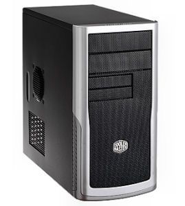COOLERMASTER Elite 340, Černá, mATX bez zdroje