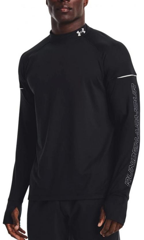 Triko s dlouhým rukávem Under Armour UA OUTRUN THE COLD LS-BLK