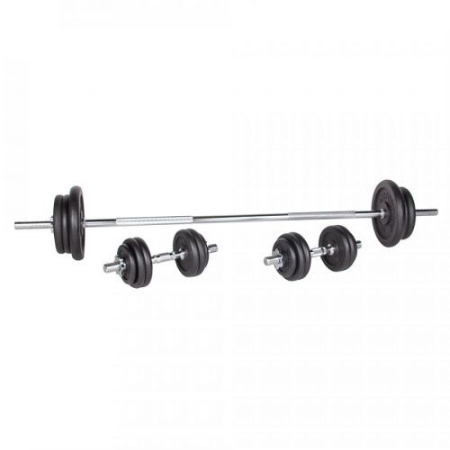 inSPORTline Castblack 160+40cm/30 mm 80kg