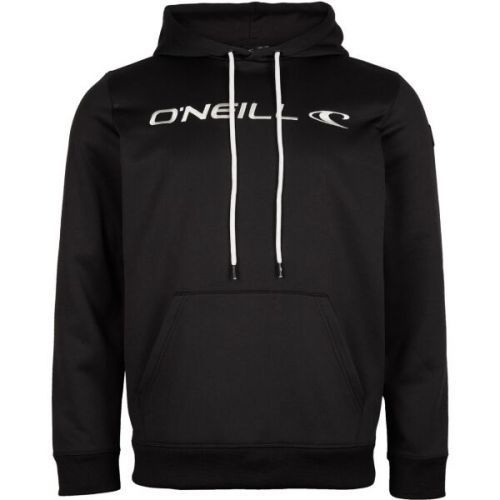 O'Neill RUTILE HOODED FLEECE Pánská mikina, černá, velikost XL