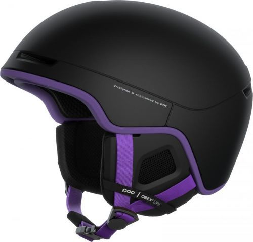 POC Obex Pure - Uranium Black/Sapphire Purple Matt 51-54