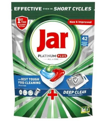 Jar Platinum Plus Deep Clean 42ks