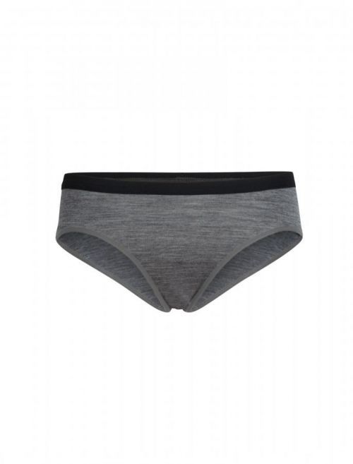 dámské merino kalhotky ICEBREAKER Wmns Siren Hipkini, Gritstone Heather velikost: L