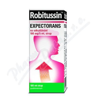 ROBITUSSIN EXPECTORANS NA ODKAŠLÁVÁNÍ 100MG/5ML sirup 100ML