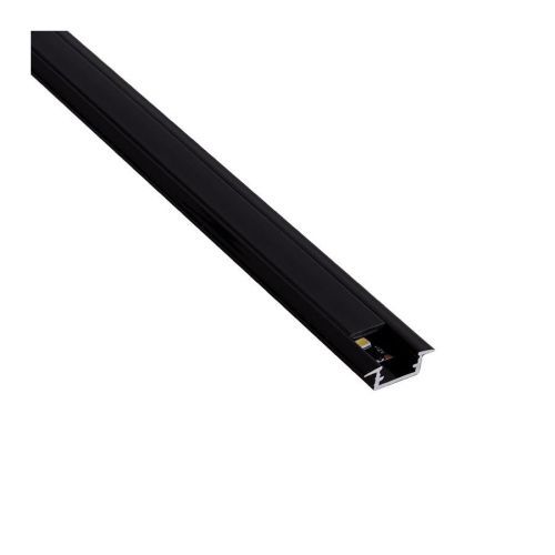 LED21 Hliníkový profil INLINE MINI XL 2 m pro LED pásky, černý
