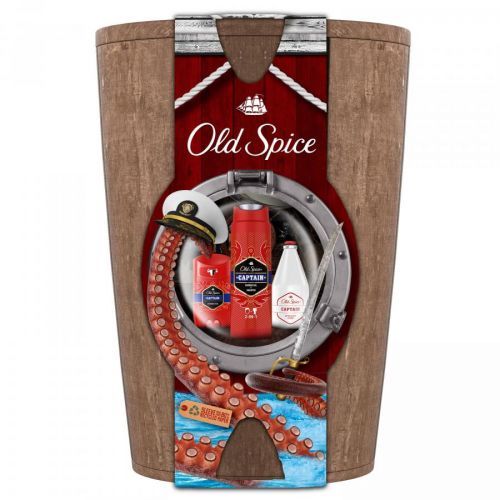 Old Spice Dárková sada pro muže v dřevěném soudku 3 ks