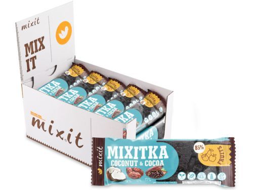 MIXIT Tyčinka Mixitka bez lepku kokos + kakao