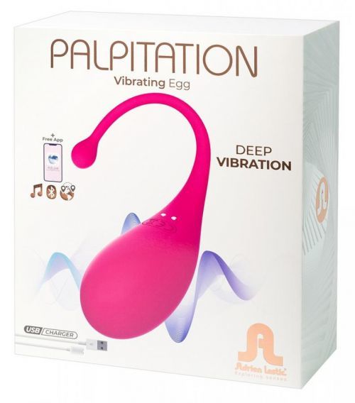 Adrien Lastic Palpitation - smart battery-powered vibrating egg (pink)