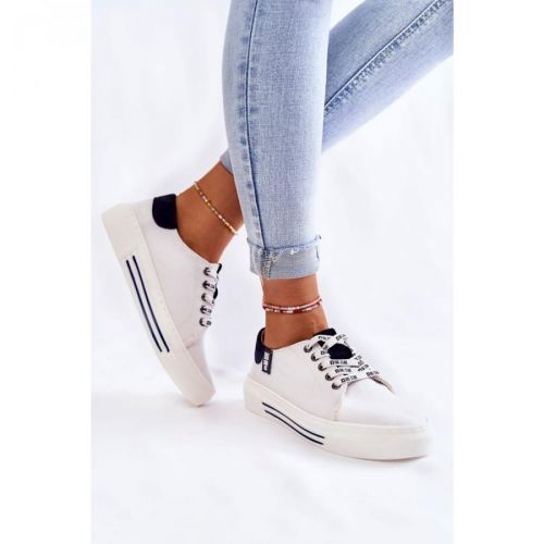 Women's Memory Foam System Sneakers Big Star KK276002 White