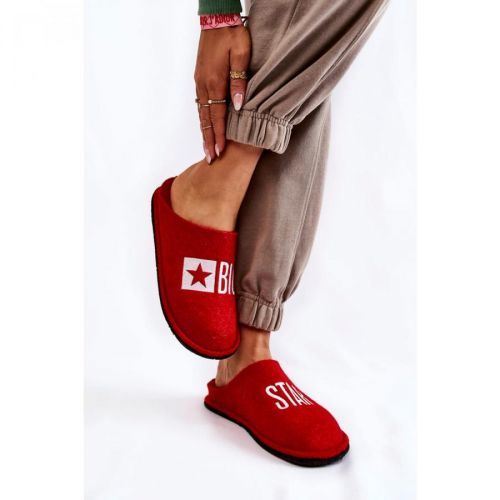 Domestic slippers Big Star KK276022 Red