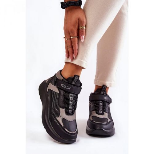 Women's Sport Shoes Memory Foam System Big Star KK274403 Black