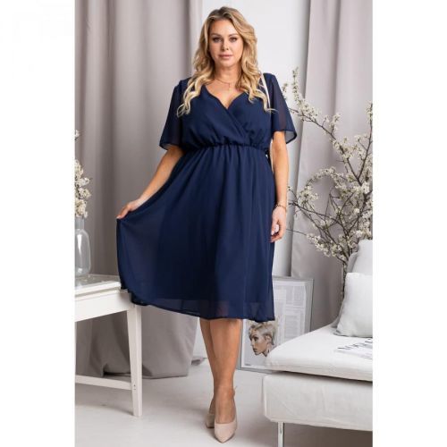 Karko Woman's Dress U392 Navy