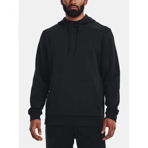Under Armour Mikina UA Armour Fleece Hoodie-BLK - Pánské
