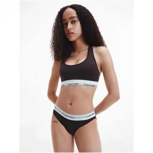 Tmavě hnědá dámská podprsenka Calvin Klein Underwear - Dámské
