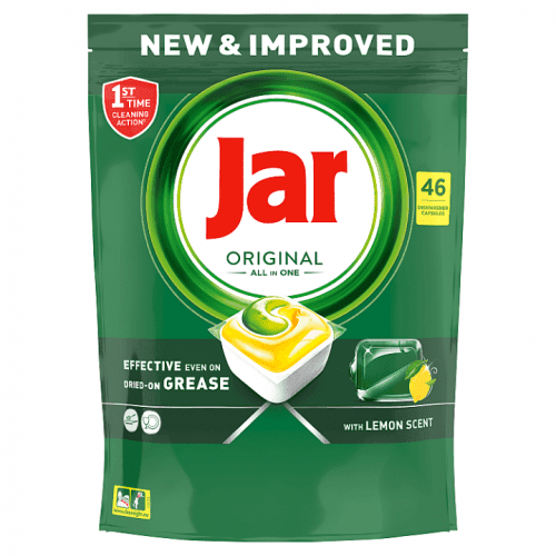 Jar Original All In One Kapsle Do Automatické Myčky Nádobí Lemon,  ks