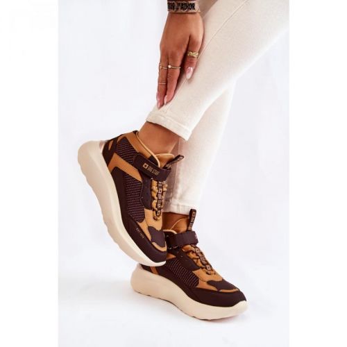 Women's Sport Shoes Memory Foam System Big Star KK274404 Brown