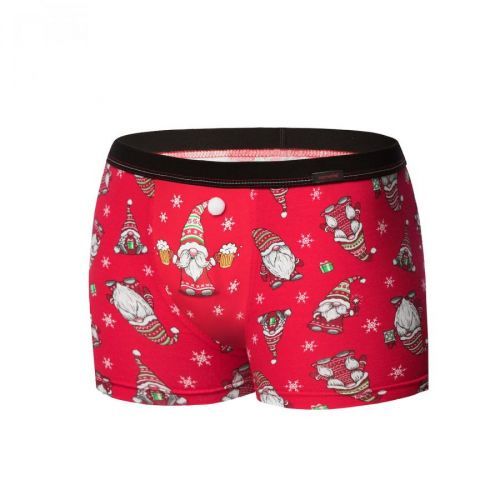 Gnome 007/68 Red-Graphite boxer shorts