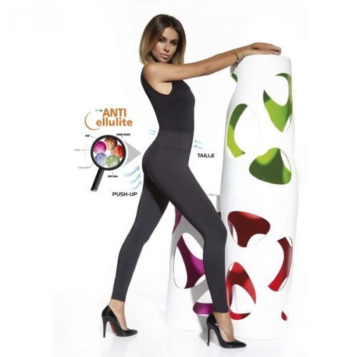 Bas Bleu Women's leggings CANDY modeling with Push-Up & Taille effect