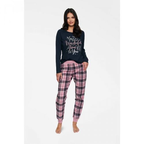 Pajamas Hello 40120-39X Navy Blue-Pink