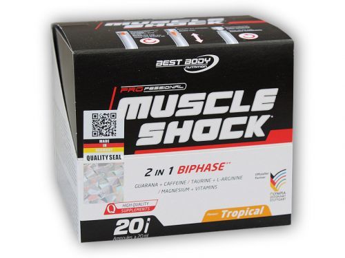 Best Body Nutrition Professional Muscle shock 2in1 20 x 20ml Varianta: tropical