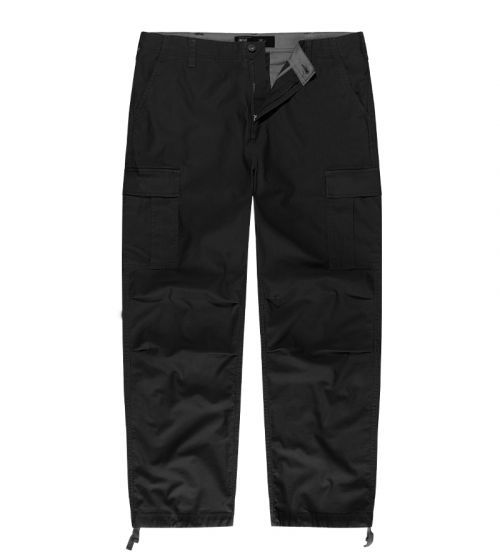 Kalhoty Vintage Industries Bruce - černé, M