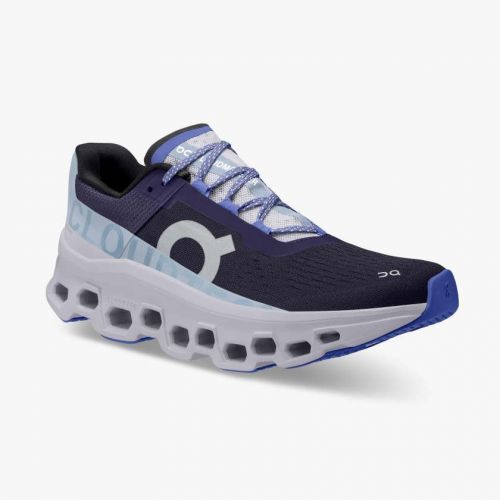 Dámské běžecké boty On Cloudmonster Velikost bot (EU): 37 / Barva: bílá/modrá