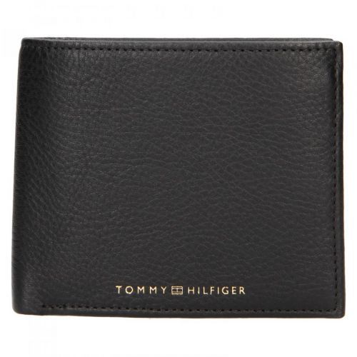Pánská kožená peněženka Tommy Hilfiger Almen - černá