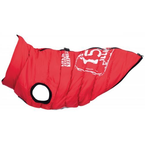 Saint-Malo coat with harness, S: 33 cm, red