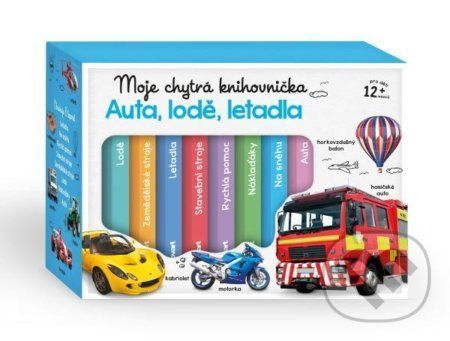 Moje chytrá knihovnička: Auta, lodě, letadla - Slovart CZ